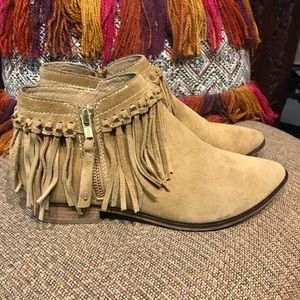 Aldo suede booties size 6.5